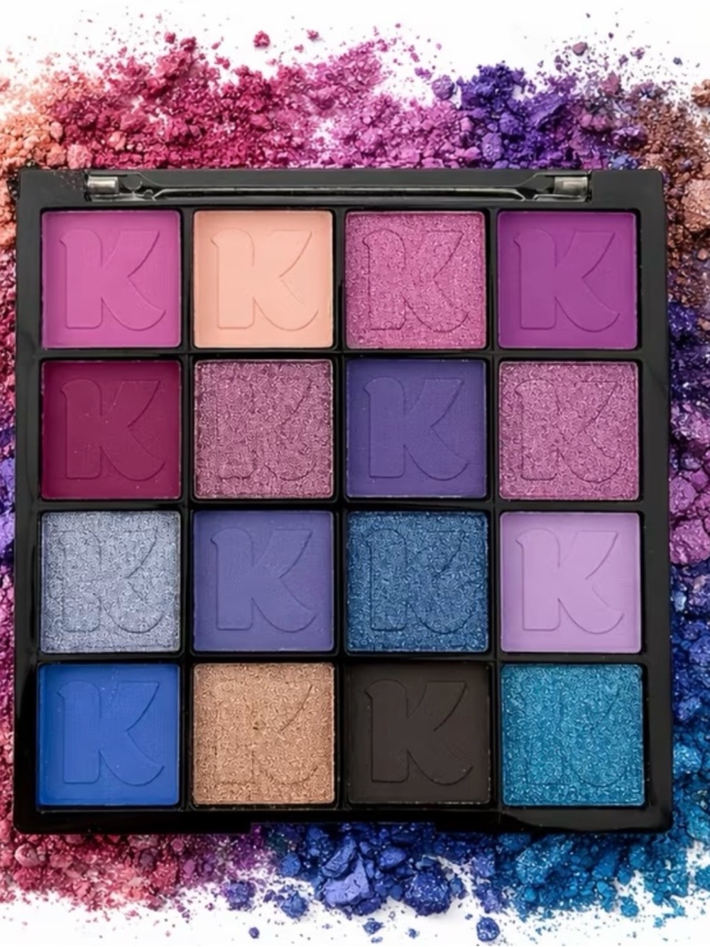 Target 16-Color Purple, Pink & Blue Eyeshadow Palette